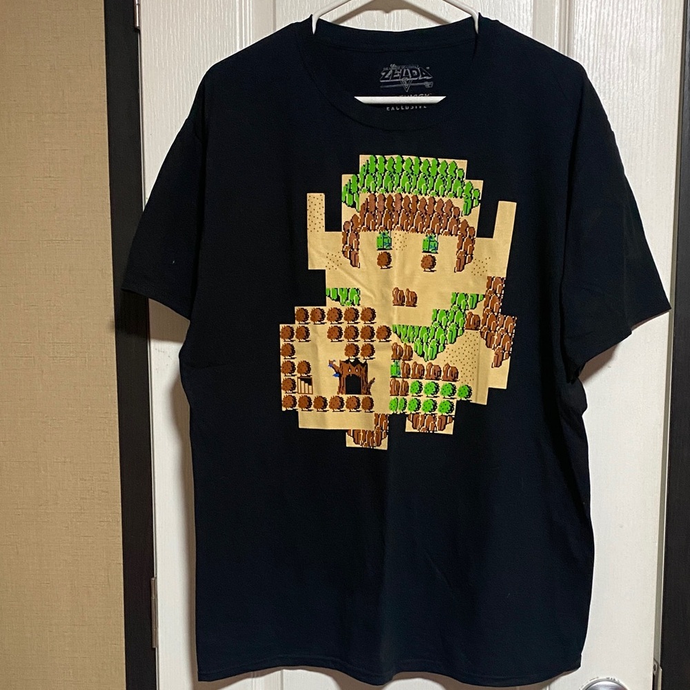 Legend of Zelda Black Graphic Tee